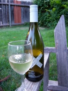 The new White X white blend from X Winery.
